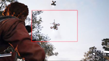 A screenshot from Arc Raiders, showing a zoomed in reticule