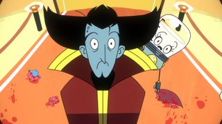 VValak and Milky looking afraid